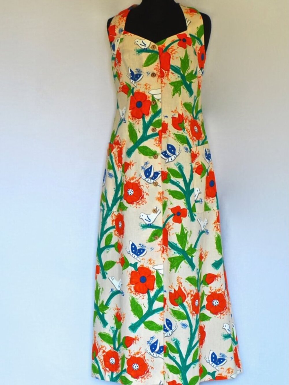 Oceana Original For Liberty House Colourful Maxi Dress - Hawaii